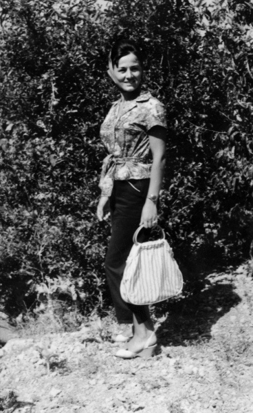 Marija Radić, Zrenjanin 1963. Foto arhiva Katarine Radisavljević