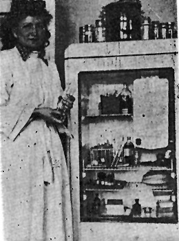 Foto 23: „Šiptarka – medicinska sestra.“ Zora 73. (septembar 1951: 8).