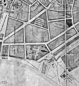 industrijska zona Novi Sad, 1900. karta